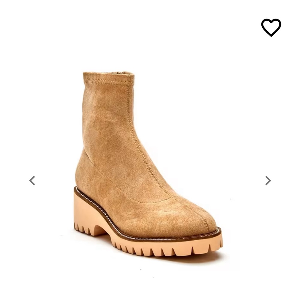 Suede Sock Bootie - image 2